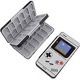 PERFECTSIGHT 48 Switch Game Card Case for Nintendo Switch 2 2025/ OLED/ Lite, Cute 48 Game Holder Cartridge Case for Game Cards and SD Cards, Kawaii Portable Compact Storage Box, Game Console