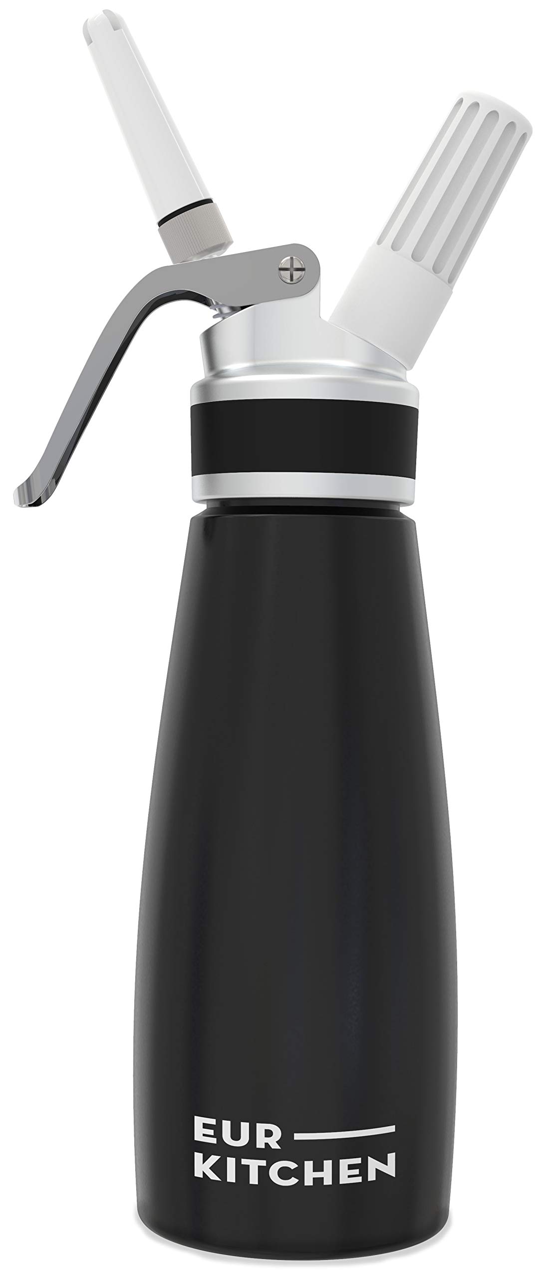 EurKitchen Professional Whipped Cream Dispenser w/LeakFree Reinforced