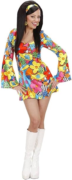 blue hippy dress