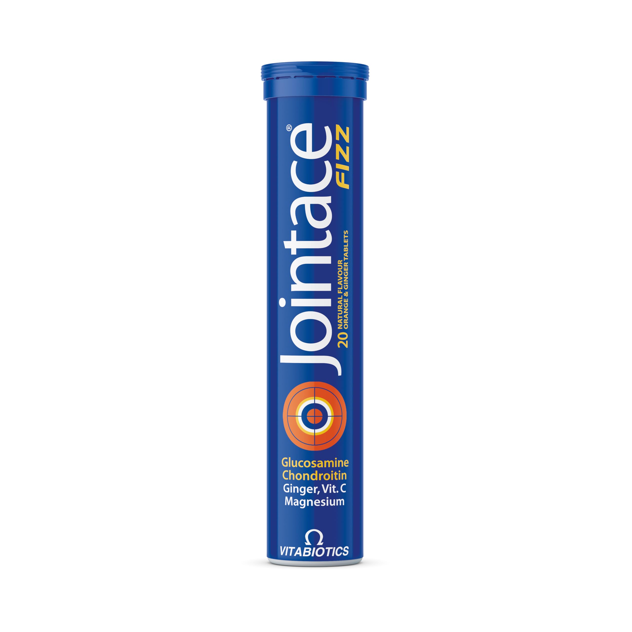Jointace Fizz - Great Tasting Joint & Cartilage Support - Includes Glucosamine & Chondroitin, Ginger & Magnesium