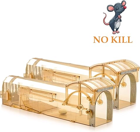 Hyton To001 Humane Mouse Trap Pets And Children Friendly Brown