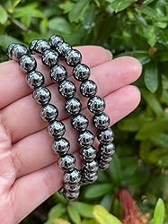 Hematite Crystal Bead Bracelet 8mm, Wholesale