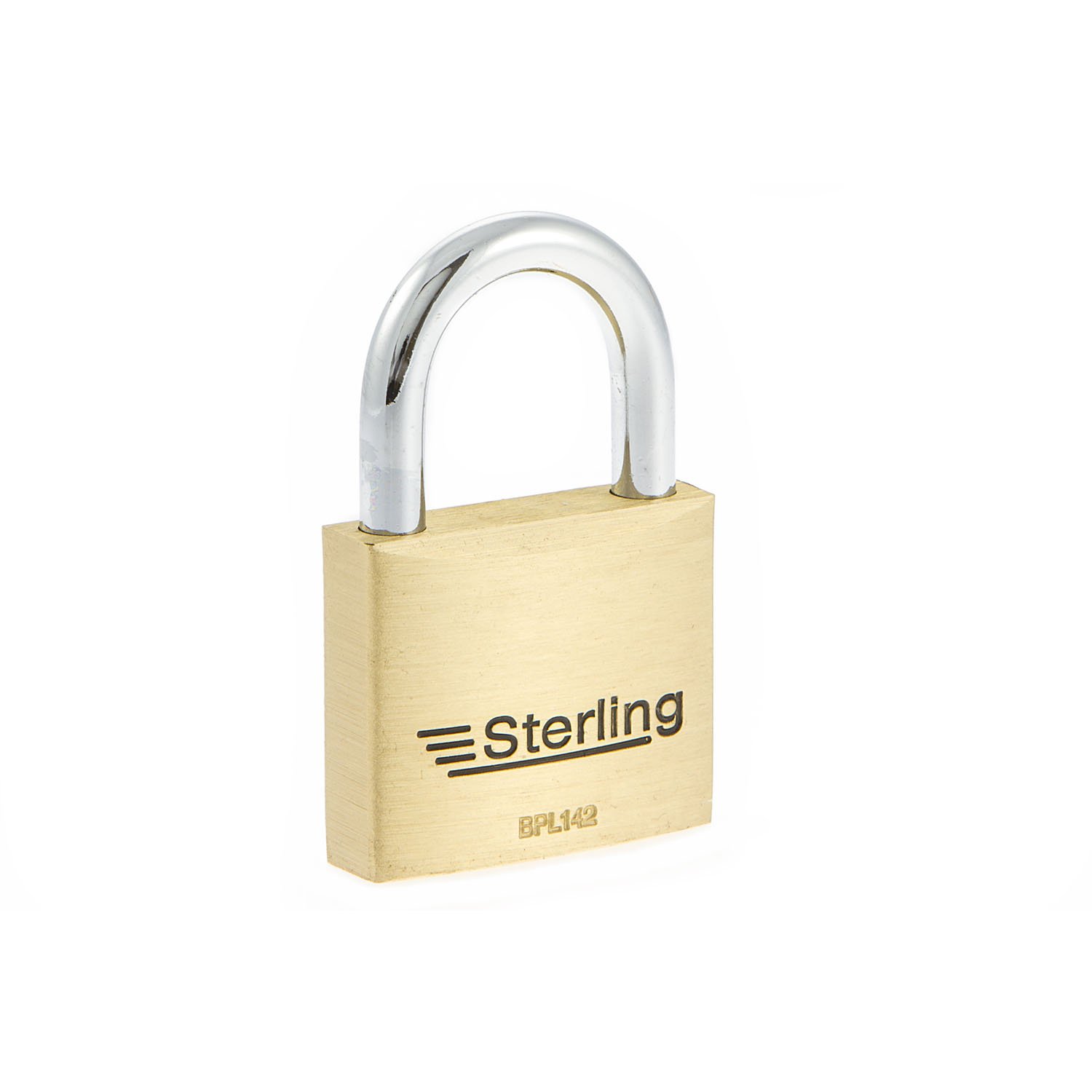 Sterling BPL142MK1 40mm Padlock Master Keyed, Brass