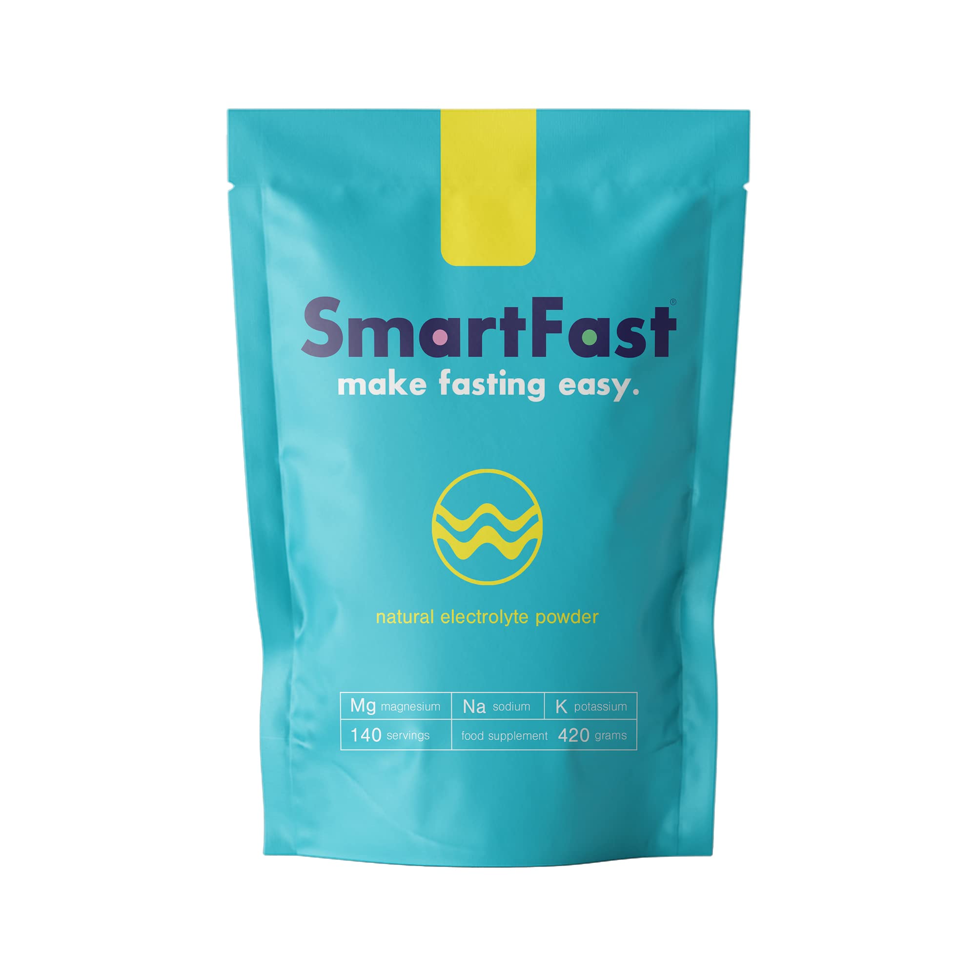 SmartFast Sugar Free Electrolytes | Natural Keto Electrolytes for Fasting | Unflavoured Hydration Powder | Clean, Zero Calorie, Zero Sugar | Fasting Supplement, No Sweetener