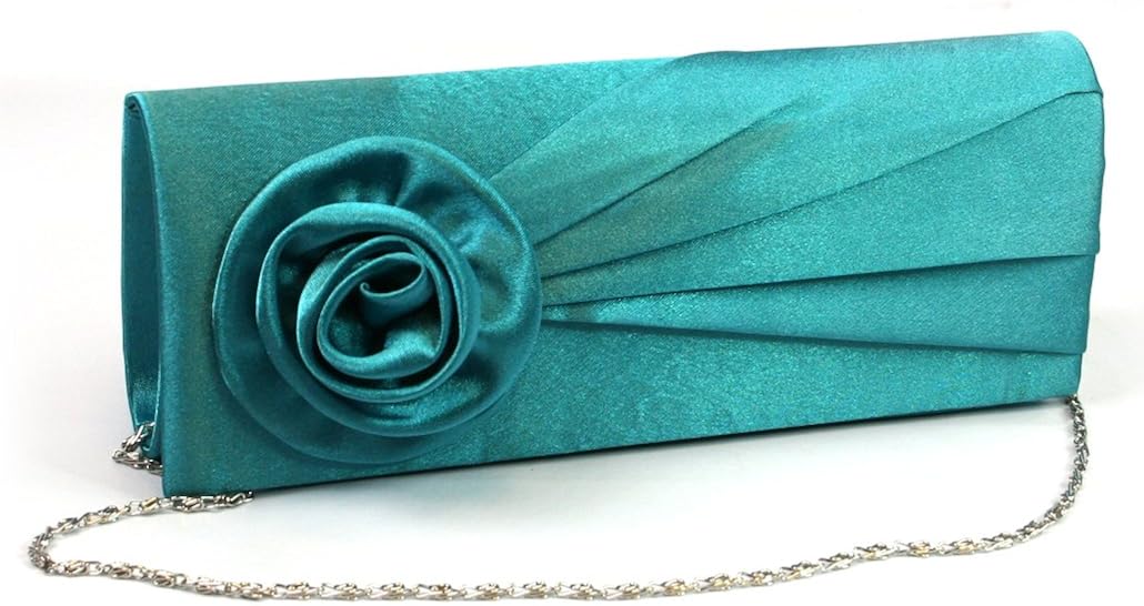 Teal evening bag Clearance