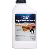TotalBoat High Performance Clear Epoxy Medium Hardener - Pint | Mix in 2:1 Ratio with Compatible Resin; Cures to Clear Glossy FInish; Best for Woodworking Projects and Boat Building