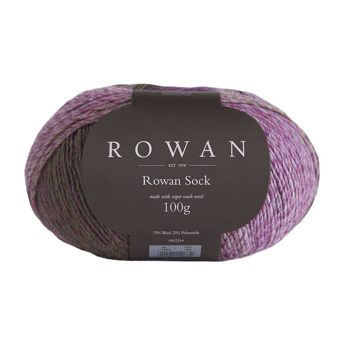 Rowan Rowan Sock Wool Heather 100% Wool Yarn - 100g