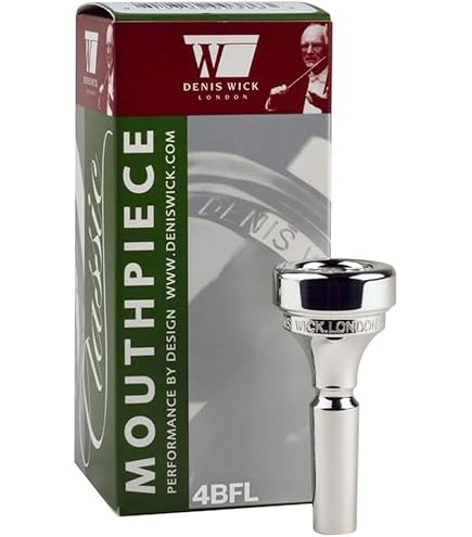 Amazon.com: Denis Wick DW4884-4F Gold-plated Flugelhorn Mouthpiece