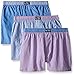 Original Penguin Men's 3-Pack Assorted Purple Woven Boxer