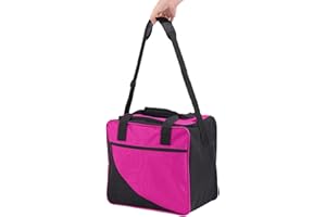 Bowling Ball Pocket - Oxford Fabric Bowling Bags with Shoulder Strap,Holds Bowling Ball, Pair of Bowling Shoes Up to Men's 15