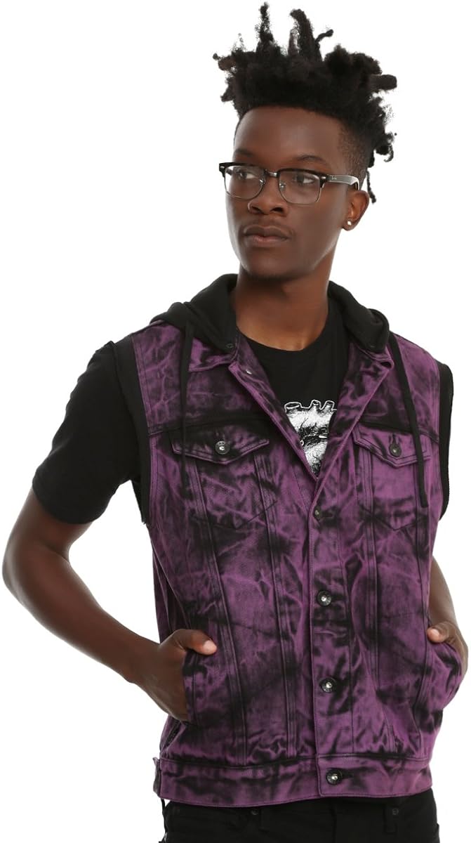 rude black denim jacket