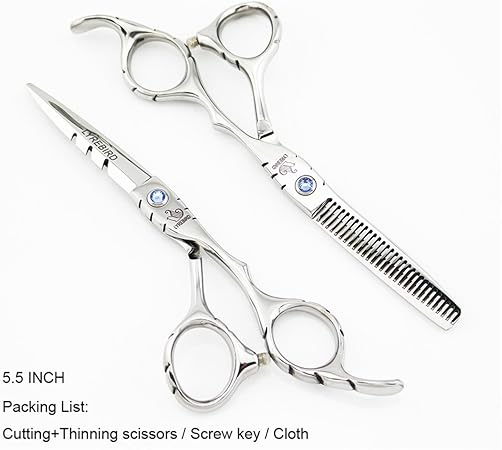 Amazon Com Jiansy Barber Shears 5 5 6 Barber Scissors Amazon Com Jiansy Barber Shears 5 5 6 Barber Scissors