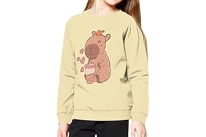 ZPINXIGN Girls Boys Sweatshirt Fall Outfit Kids Comfy Sweaters Pullover Tops 6-14 Years Old