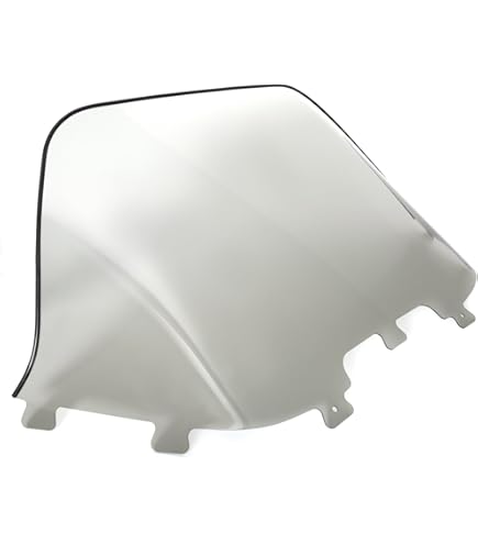 PowerMadd 13223 Cobra Windshield for Ski Doo ZX - Black - Low