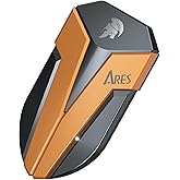 DATO 1TB External SSD, ARES Amber Shield Portable SSD w/LED, Up to 1600/1500 MB/s, OTG-Supported, IP67 Waterproof USB 3.2 Gen 2x2 Type C Rugged External Solid State Drive