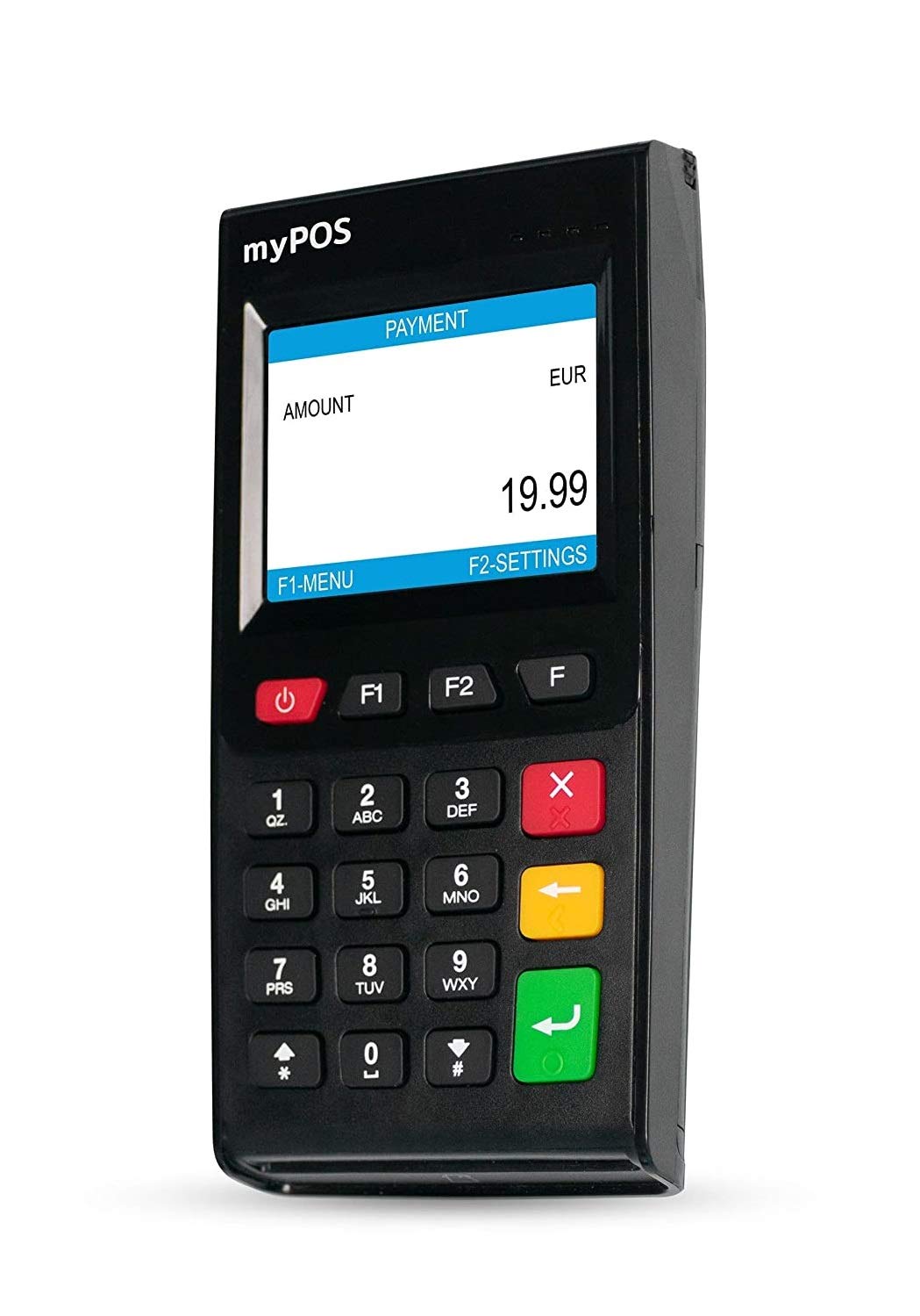 myPOS Go Portable Card Machine, Black
