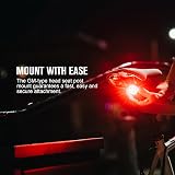OLIGHT RN 120 C Rear Bike Light 120 Lumens USB-C Rechargeable 260° Visibility view 7