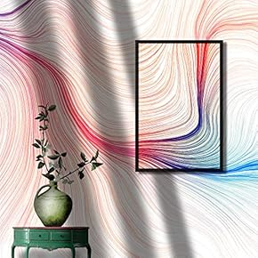 Framed Canvas Wall Art for Living Room, Bedroom Light Color Canvas Prints for Modern Home Decoration Ready to Hang - 16"x24" inches