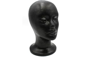 Dream World Styrofoam Head Black 5.33oz