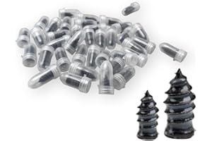 SMILFUY Tire Repair Nails, Car Vacuum Tire Repair Rubber Nail Kit, Self-Service Rubber Screw Tire Plugs, Quick Puncture Repair Tools, Suitable for Car, Motorcycle, ATV, Truck, Tire Puncture Repair