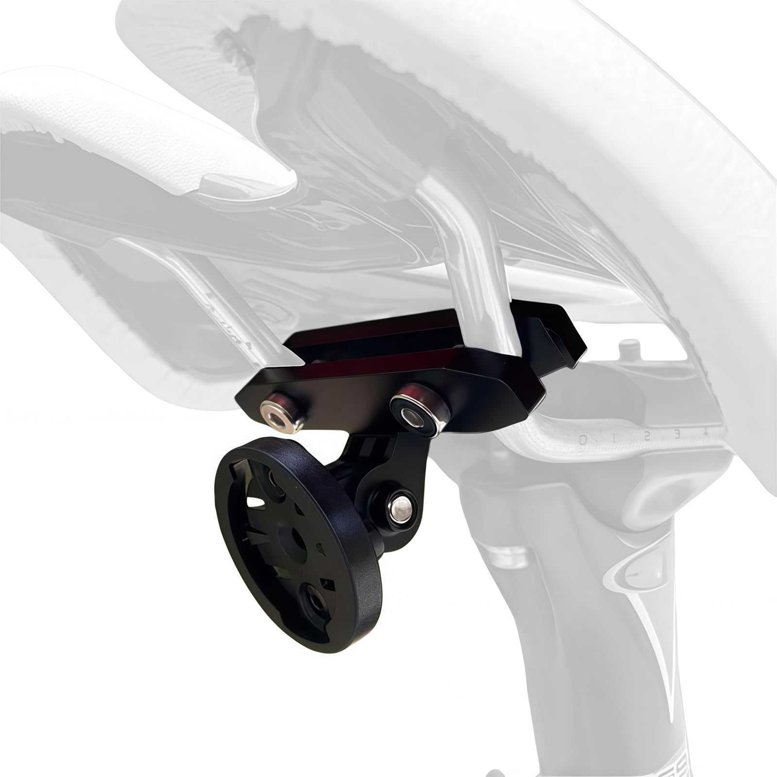 NELboNs Bike Taillight Saddle Rail Mount Compatible with Radar Taillight Varia RTL515 RTL510 RVR315 RTL500 Raz Pro Mountain Bike Flashlight Mount Sport Camera Mount Adapter