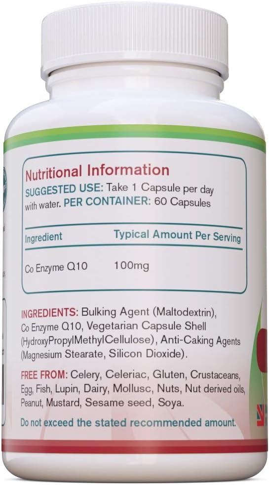 CoEnzyme Q10 Capsules, 60 count (Pack of 1) - Image 4