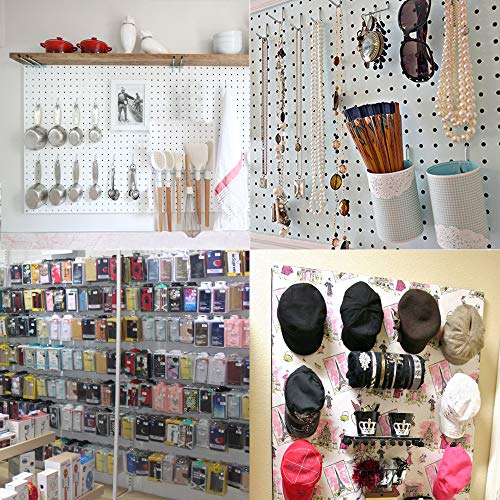 Dayree 81pcs Pegboard Hooks Assortment Heavy Duty Peg Hook Organization Wall Storage Shoe Garage Organizer Hanger Tool - Thumbnail 2