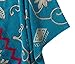 Wantdo Women's Soft Tassel Bohemia Floral Printed Shawl Pashmina