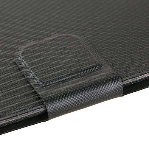 KuRoKo Case for Sony DPT-RP1 Digital Paper,Folio Premium PU Leather Flip case for Sony DPT-RP1/B Digital Paper (Black(B)) - Thumbnail 4