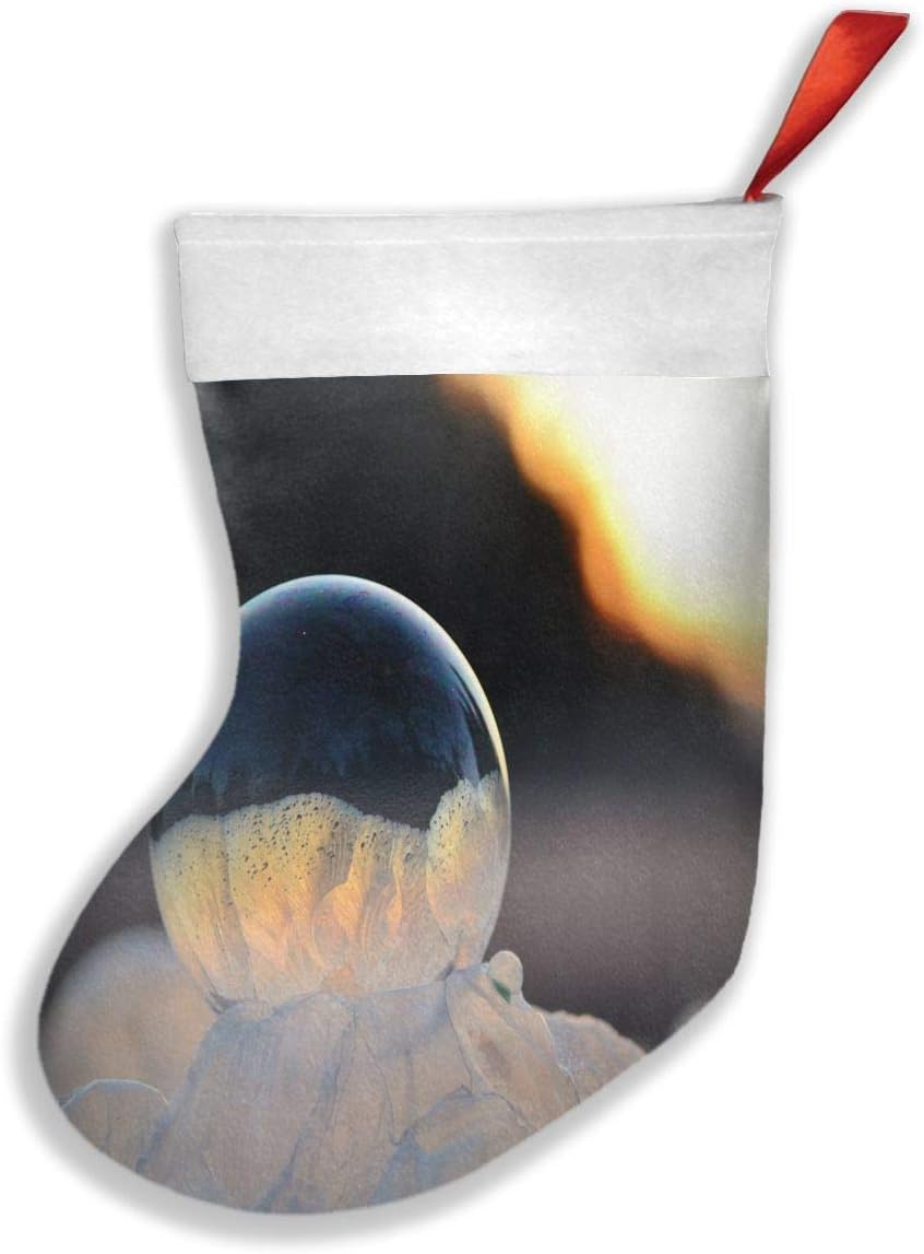 Feier-Custom Christmas Stockings Frozen in A Bubble Customized Christmas Party Socks