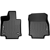 SMARTLINER Custom Fit All Weather 1st Row Floor Mat Liner Set Compatible with 2021-2024 Toyota Venza