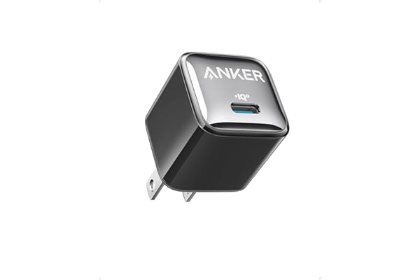 USB C Charger Block 20W, Anker 511 Charger (Nano Pro), PIQ 3.0 Compact Fast Charger for iPhone 15/15 Plus/15 Pro/15 Pro Max, 14/13/12 Series, Galaxy, Pixel 4/3, iPad (Cable Not Included)