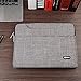 Qishare 11.6 12 inch Laptop Case Laptop Shoulder Bag, Multi-functional Notebook Sleeve Carrying Case With Strap for Notebook Microsoft Surface Pro 6/5/4/3 Macbook Air 11 12(Gray Lines)