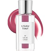 BBIA L’EAU Tint – Glossy & Glow Lip Stain Watery Lip Tint Non-Sticky High Shine Finish Long-lasting Moisturizing Lightweight Natural Daily Use Vegan Korean Makeup (03 LILAC L'EAU - MINI)