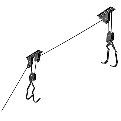Amazon Com Racor Ceiling Mounted Bike Lift Up To 50 Lbs Pack