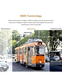 Dual Dash Cam Car Dashboard Cámara Grabadora Full HD 1080P Cámaras delantera y trasera, Conducción Grabación en bucle con 4.0 "IPS Pantalla 170 ° Gran Angular, WDR, Monitor de estacionamiento, G Sensor, Visión nocturna, Detección de movimiento