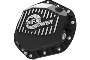 aFe POWER Pro Series Rear Differential Cover Black w/Machined Fins - #46-70392 - Dodge Trucks 2500/3500 03-18