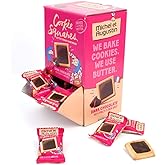 Michel &amp; Augustin Dark Chocolate Sea Salt Shortbread Cookies, 40ct Box