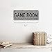 Homebody Accents Game Room House Rules Metal Street Sign, Billiards, Poker, Darts, Gaming, Mancave, Den, WallDecor