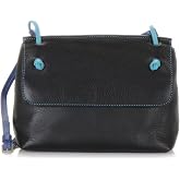 mywalit Rio Flapover Handbag - Leather, Adjustable Strap, Slip Pockets, Zip Pocket, Fits a Kindle
