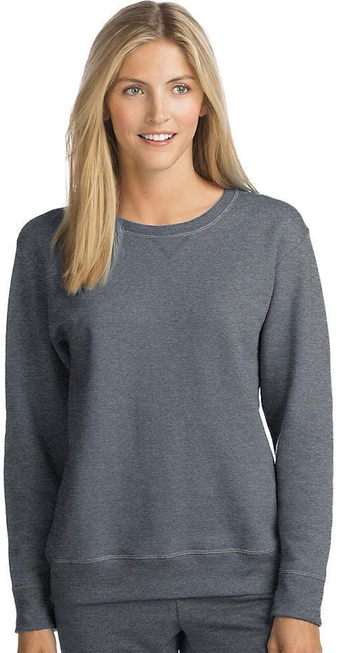 hanes women's sweatshirts amazon