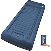 Aonhom Camping Sleeping Pad, 5" Ultralight Inflatable Sleeping Mat with Pillow, Built-in Foot Pump Inflatable Sleeping Pads Compact for Camping Backpacking Hiking Traveling Tent