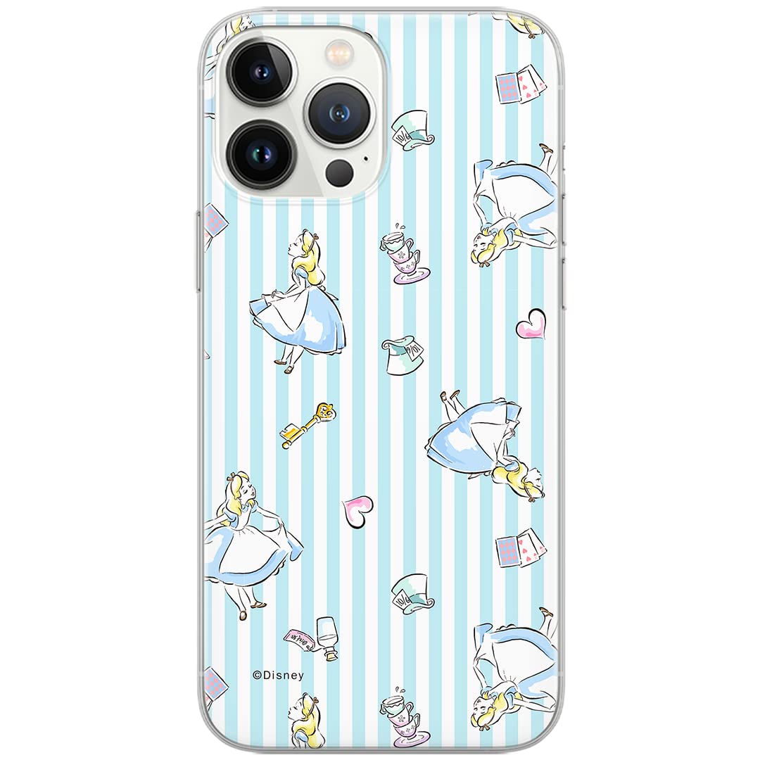 ERT GROUP mobile phone case for Apple Iphone 6 PLUS original and officially Licensed Disney pattern Alice 001 optimally adapted to the shape of the mobile phone, case made of TPU
