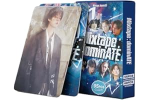 HAIANALLO Kpop Stray Kids Photo Cards 95 Pcs Album 2025 Mixtape: dominATE Merch 55 Pcs Lomo Cards And 45 Pcs Music Stickers