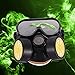 UEB Industrial Gas Chemical Anti-Dust Paint Respirator Mask Glasses Goggles Set