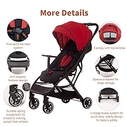 COOL KIDS Portable Stroller with Automatic