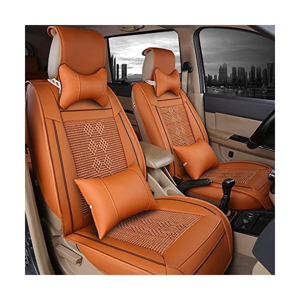 YZL-PU-Leather-Car-Seat-Cover-Cushions-Front-Rear-Full-Set-Suitable-for-year-round-use