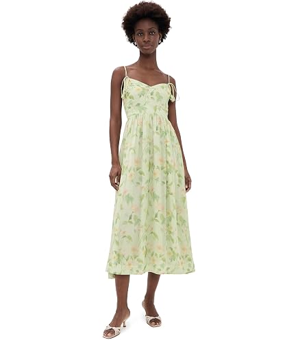 bardot lilah corset midi dress Seamed Denim This dress is midi length and has a corset silhouette. The Lilah Corset Midi Dress