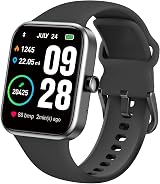 TOZO S2 Smart Watch Alexa Heart Rate Blood Oxygen Sleep Fitness 5ATM Waterproof view 1