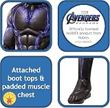 Rubies Avengers Black Panther Battle Deluxe Costume Medium Child 6-8 Multicolor view 3